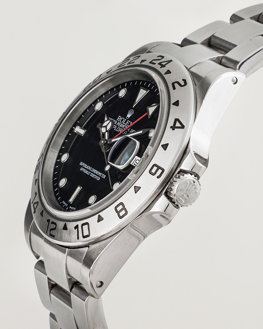 Herre | Rolex Pre-Owned Explorer II 16570 Silver | Rolex Pre-Owned | Explorer II 16570 Silver
