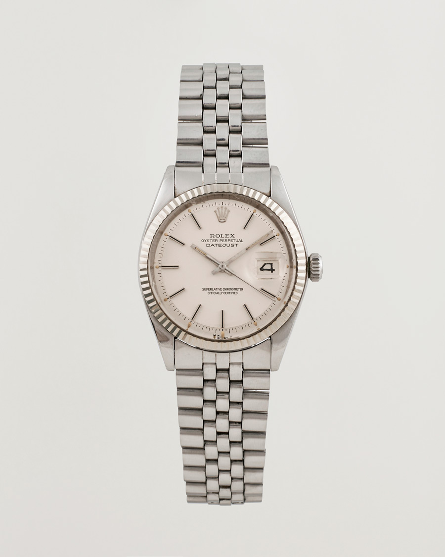 Herre | Rolex Pre-Owned Datejust 1603 Silver | Rolex Pre-Owned | Datejust 1603 Silver