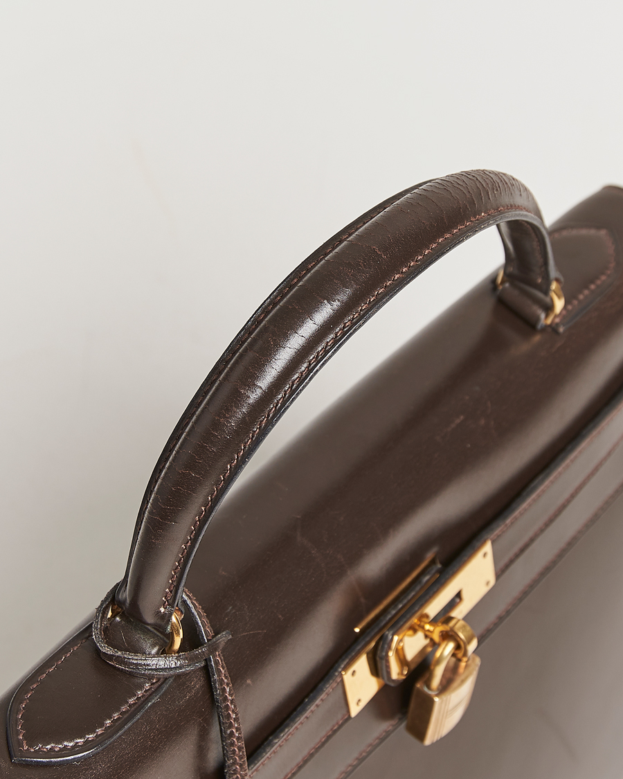 Herre | Hermès Pre-Owned Kelly 32 Handbag Brown | Hermès Pre-Owned | Kelly 32 Handbag Brown