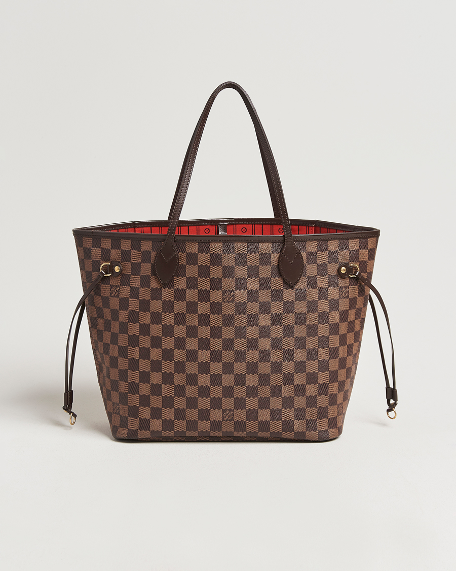 Herre | Louis Vuitton Pre-Owned Neverfull MM Totebag Damier Ebene | Louis Vuitton Pre-Owned | Neverfull MM Totebag Damier Ebene