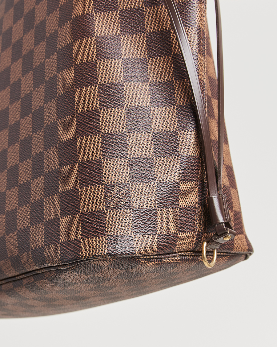 Herre | Louis Vuitton Pre-Owned Neverfull MM Totebag Damier Ebene | Louis Vuitton Pre-Owned | Neverfull MM Totebag Damier Ebene