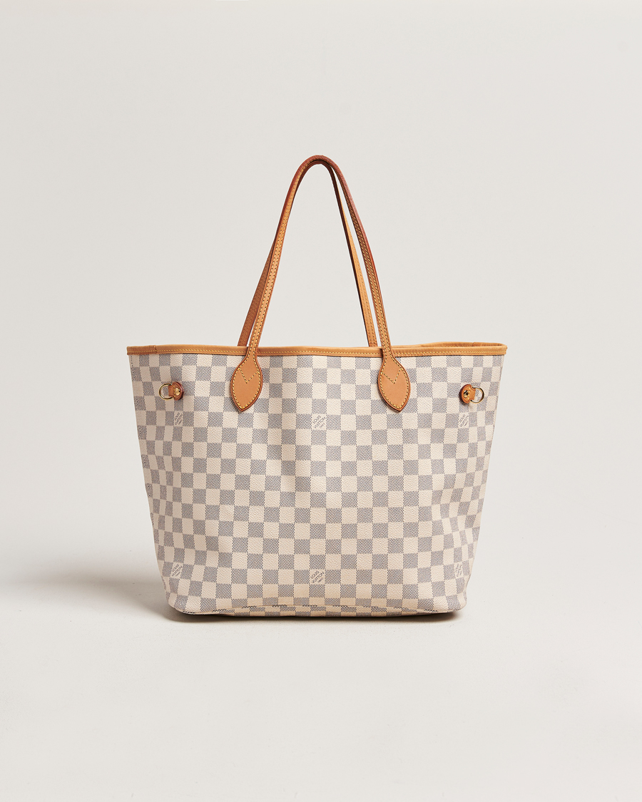 Herre | Louis Vuitton Pre-Owned Neverfull MM Totebag Damier Azur | Louis Vuitton Pre-Owned | Neverfull MM Totebag Damier Azur