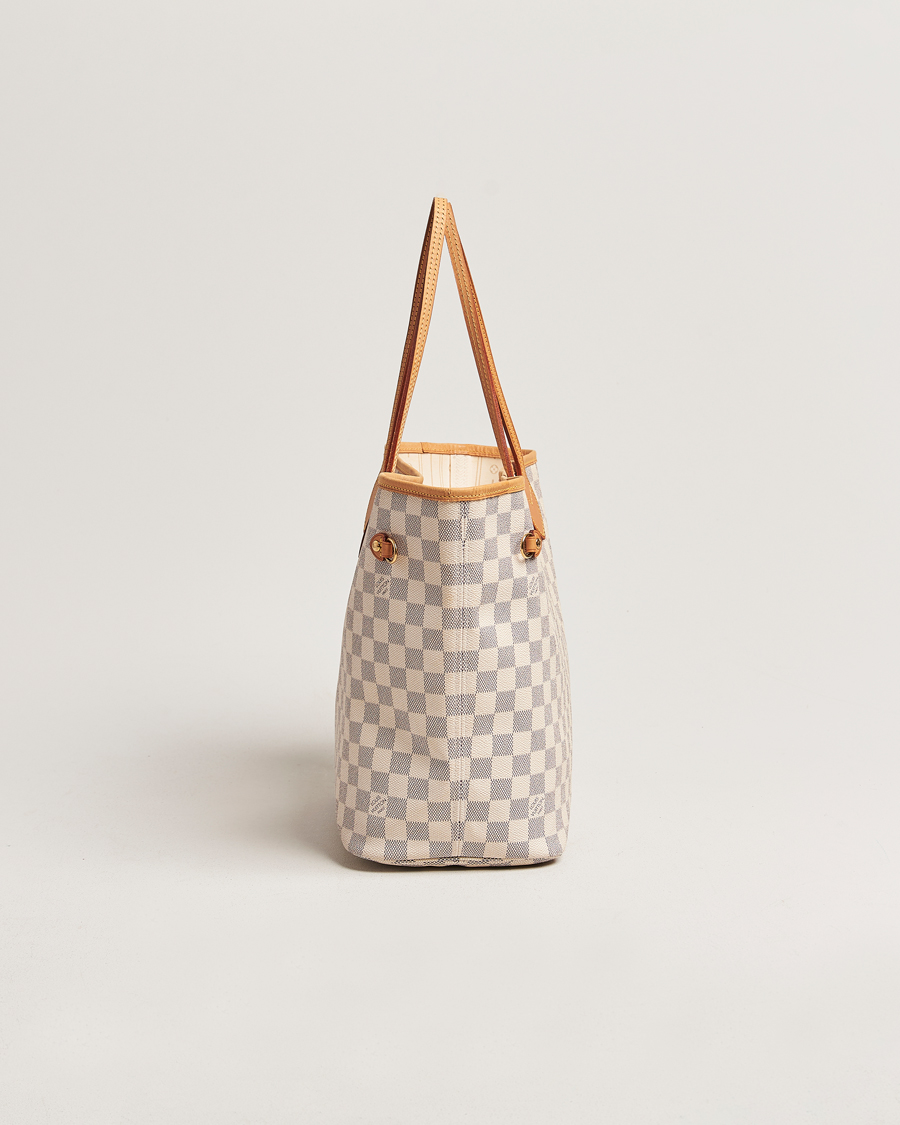 Herre | Louis Vuitton Pre-Owned Neverfull MM Totebag Damier Azur | Louis Vuitton Pre-Owned | Neverfull MM Totebag Damier Azur