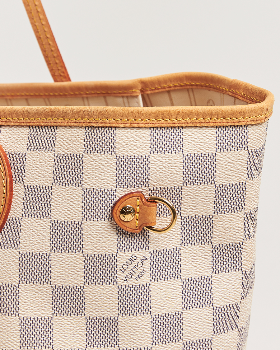 Herre | Louis Vuitton Pre-Owned Neverfull MM Totebag Damier Azur | Louis Vuitton Pre-Owned | Neverfull MM Totebag Damier Azur
