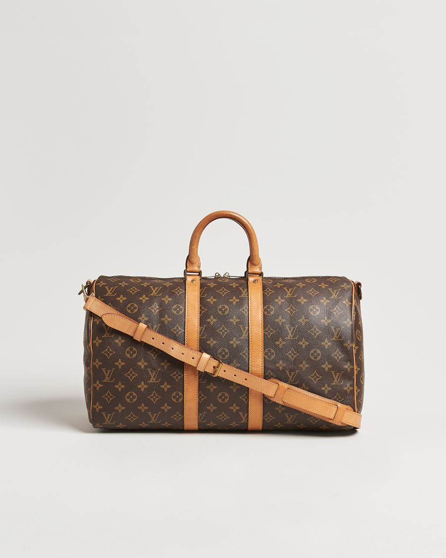 Herre | Louis Vuitton Pre-Owned Keepall Bandoulière 45 Monogram | Louis Vuitton Pre-Owned | Keepall Bandoulière 45 Monogram