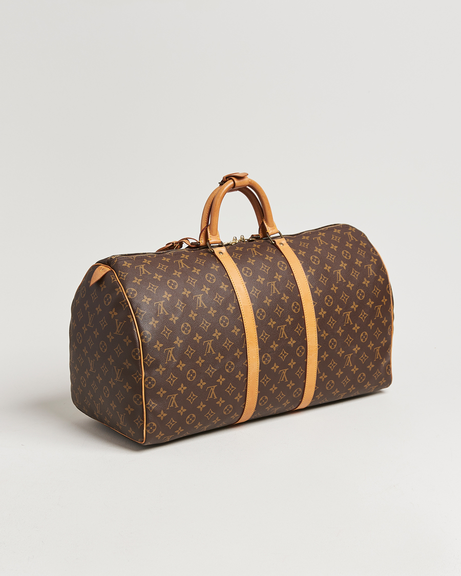 Herre | Louis Vuitton Pre-Owned Keepall 55 Monogram | Louis Vuitton Pre-Owned | Keepall 55 Monogram