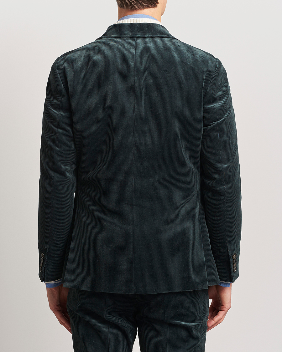 Herre | Blazere & jakker | Gant | Slim Corduroy Suit Jacket Tartan Green