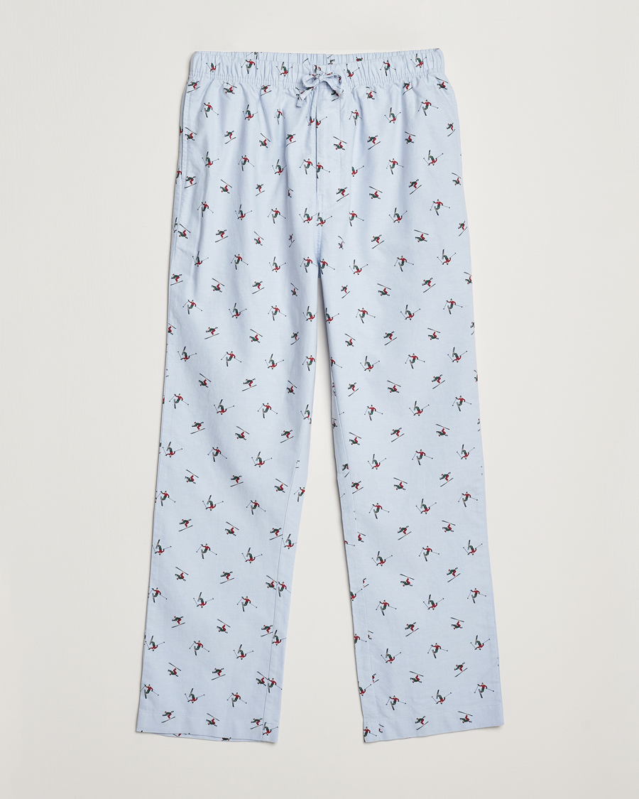 Herre | GANT Printed Skier Pyjama Pants Light Blue | GANT | Printed Skier Pyjama Pants Light Blue