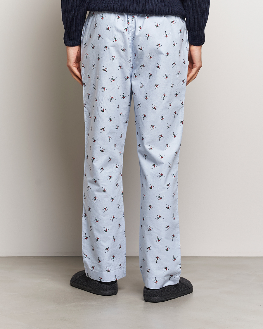 Herre | GANT Printed Skier Pyjama Pants Light Blue | GANT | Printed Skier Pyjama Pants Light Blue