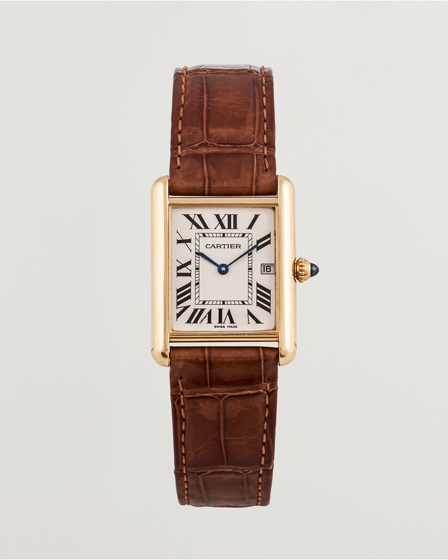 Herre | Cartier Pre-Owned Tank Louis 18K | Cartier Pre-Owned | Tank Louis 18K