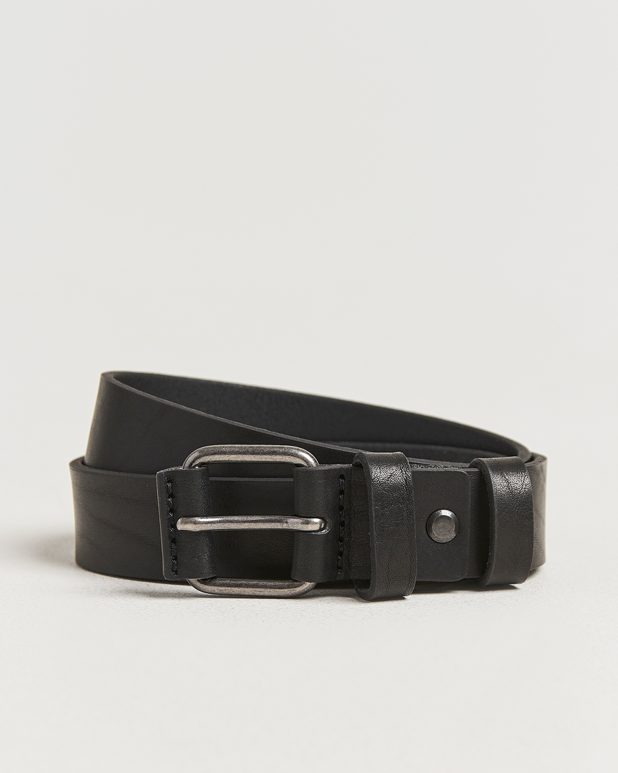 Herre | Bælter | Nudie Jeans | Dwayne Leather Belt Black
