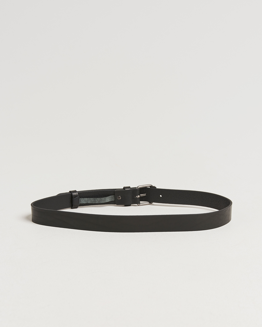 Herre | Bælter | Nudie Jeans | Dwayne Leather Belt Black