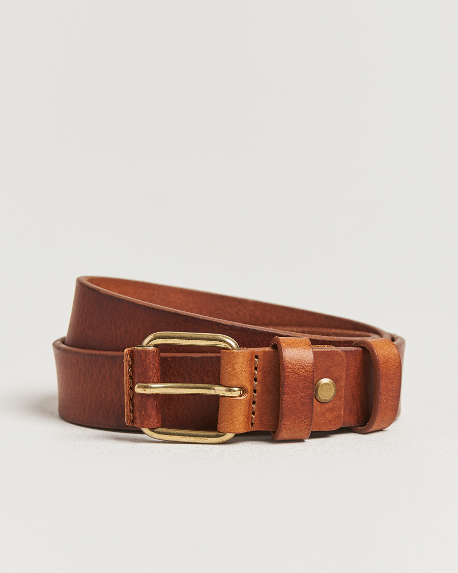 Herre | Bælter | Nudie Jeans | Dwayne Leather Belt Toffee Brown