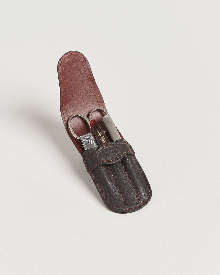 Herre | Til hjemmet | F. Hammann | Small Manicure Set Dark Brown
