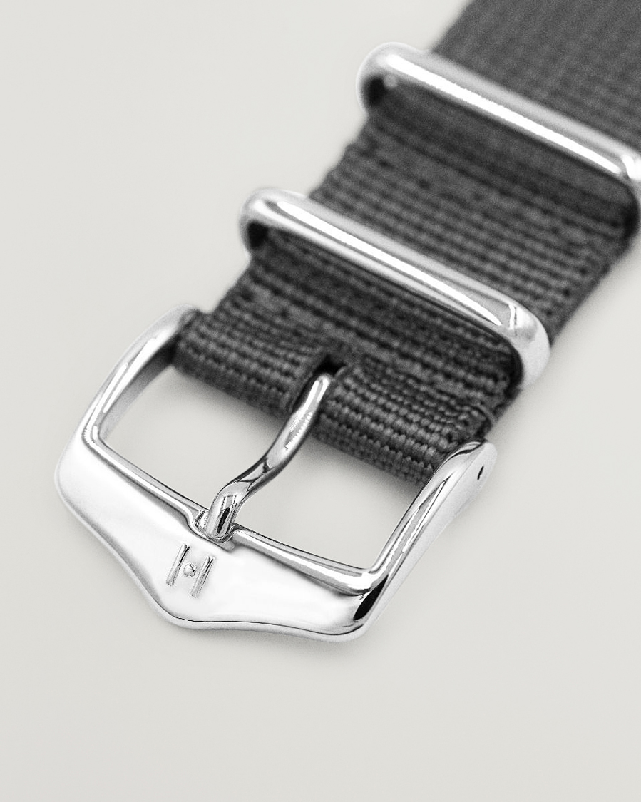 Herre | Urremme | HIRSCH | Rush Recycle Nato Watch Strap Grey