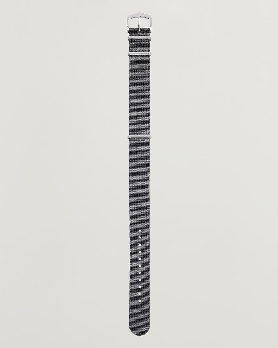 Herre | Urremme | HIRSCH | Rush Recycle Nato Watch Strap Grey