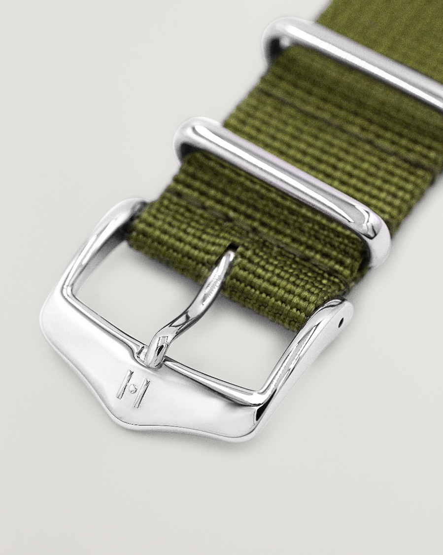 Herre | Urremme | HIRSCH | Rush Recycle Nato Watch Strap Green