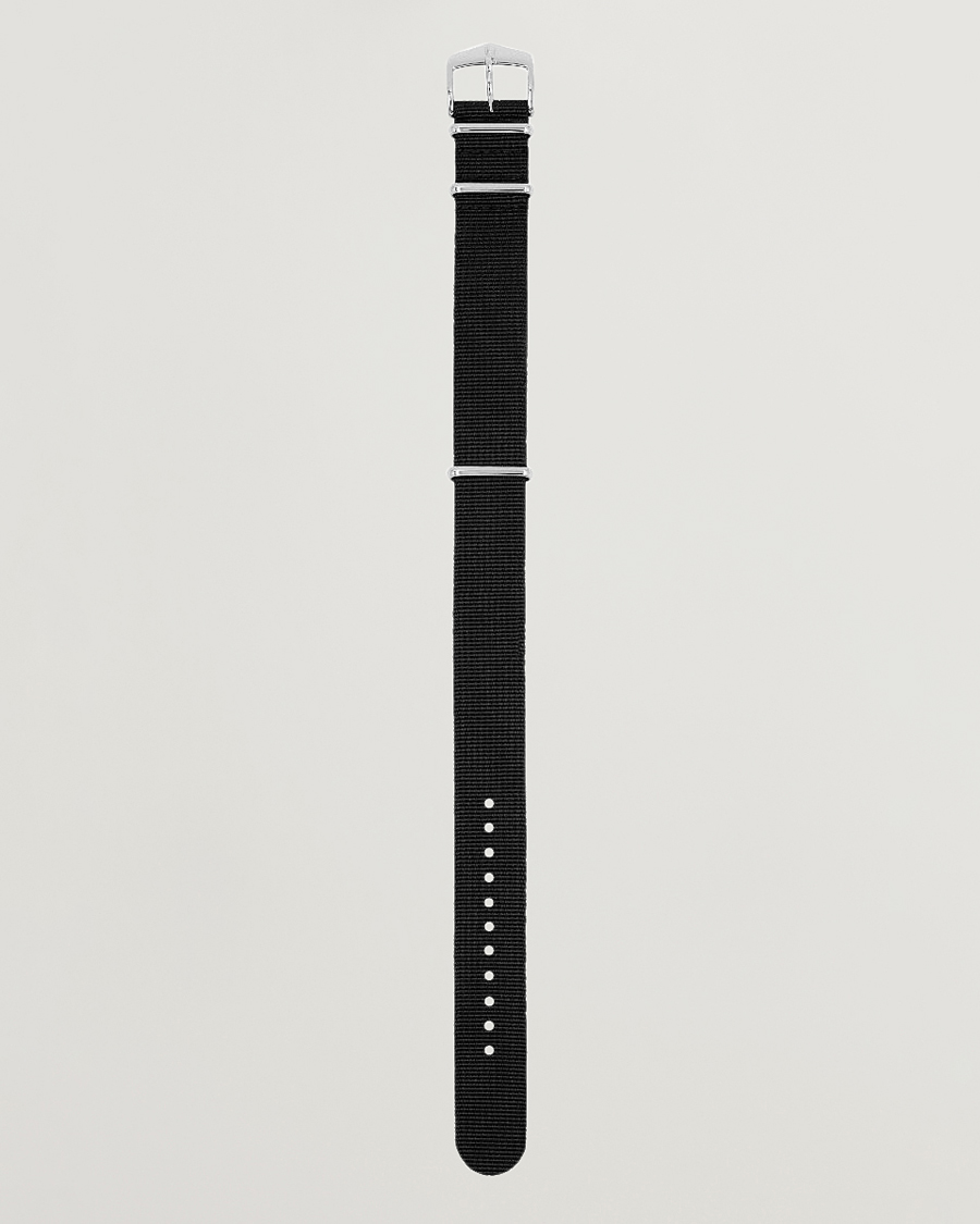 Herre | Urremme | HIRSCH | Rush Recycle Nato Watch Strap Black