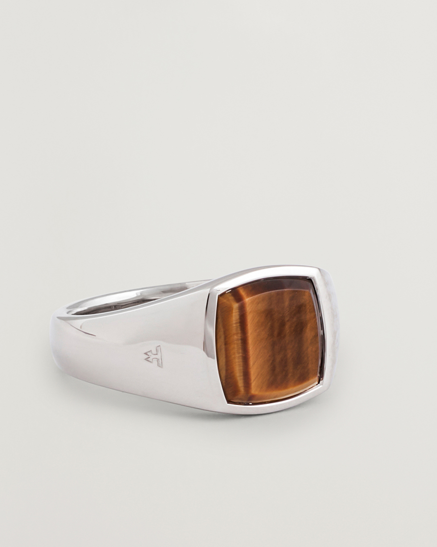 Herre | Smykker | Tom Wood | Kay Ring Tiger Eye