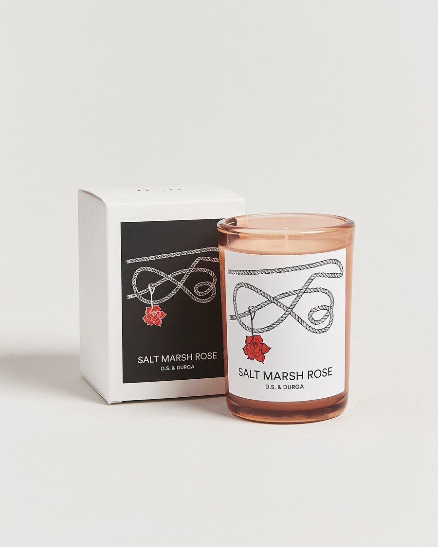 Herre | Duftlys | D.S. & Durga | Salt March Rose Scented Candle 200g