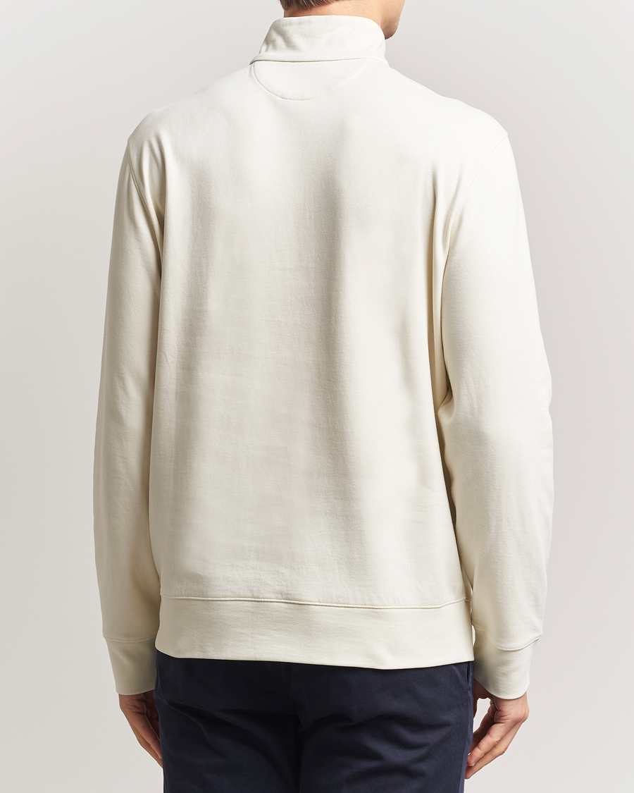 Herre | Trøjer | Polo Ralph Lauren | Double Knit Half-Zip Sweater Parchment Cream