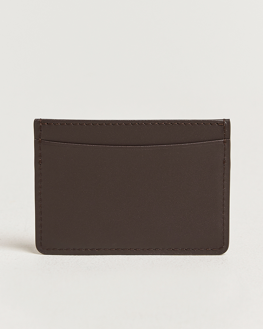 Herre | Punge | A.P.C. | A.P.C.Calf Leather Card HolderDark Brown