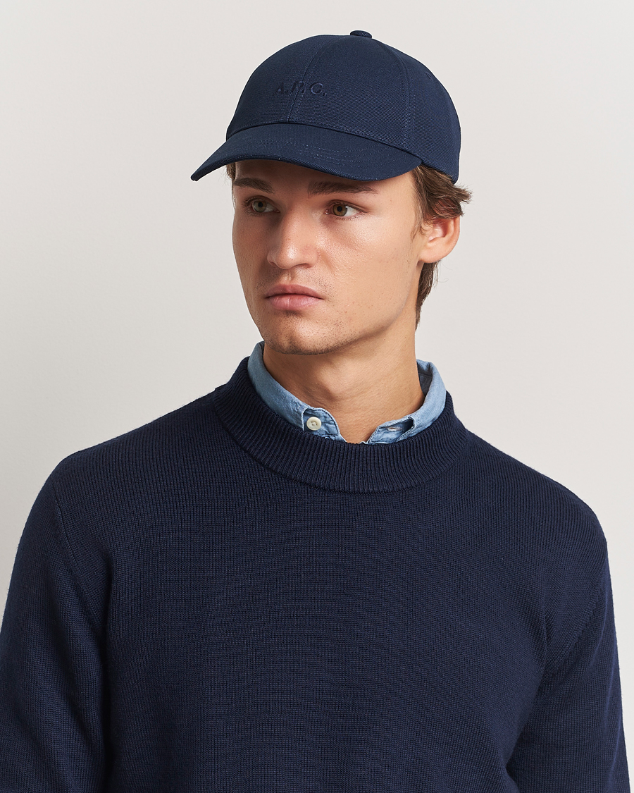Herre | Hatte & kasketter | A.P.C. | A.P.C.Charlie Baseball CapDark Navy