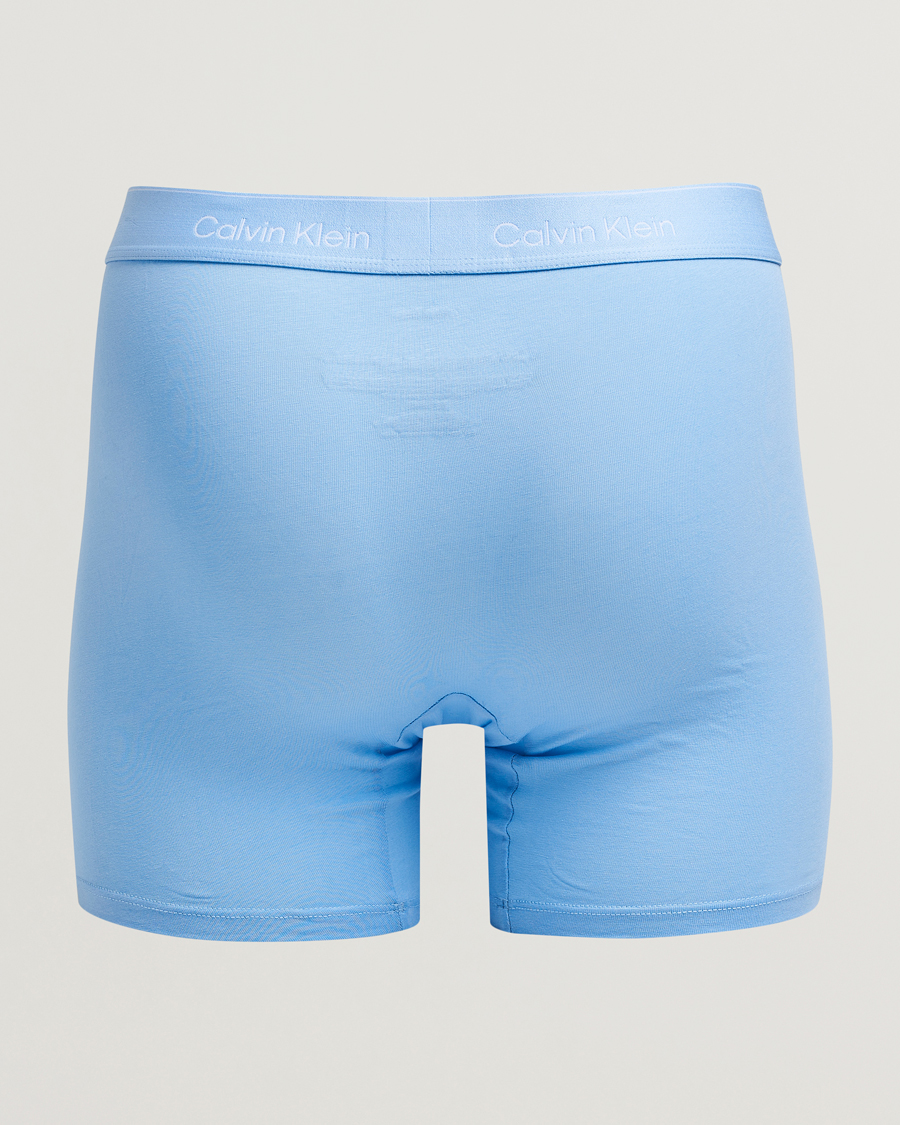 Herre | Undertøj | Calvin Klein | 3-Pack Icon Cotton Stretch Boxer Brief Black/Blue/Light Blue