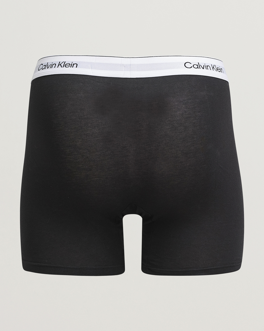 Herre | Undertøj | Calvin Klein | 3-Pack Icon Cotton Stretch Boxer Brief White/Aqua/Green