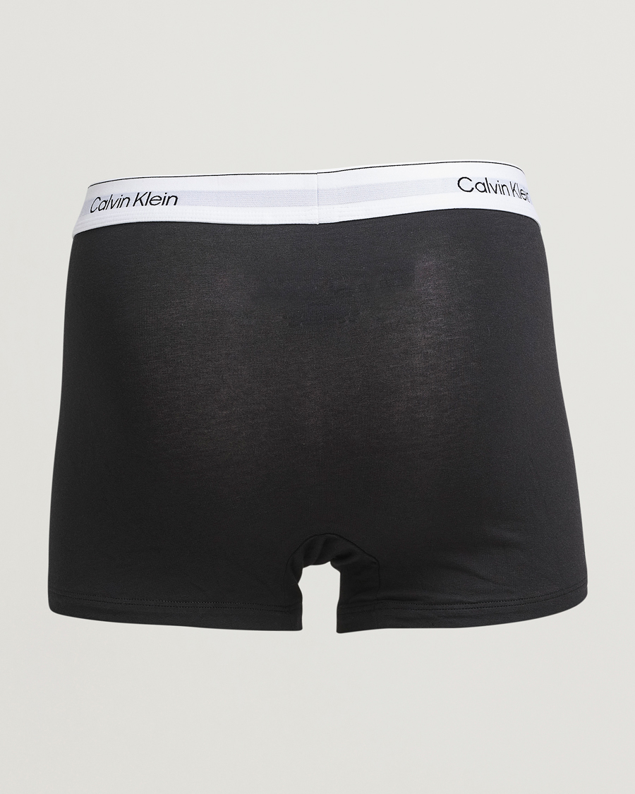 Herre | Undertøj | Calvin Klein | 3-Pack Icon Cotton Stretch Relaxed Trunk Black/White/Grey