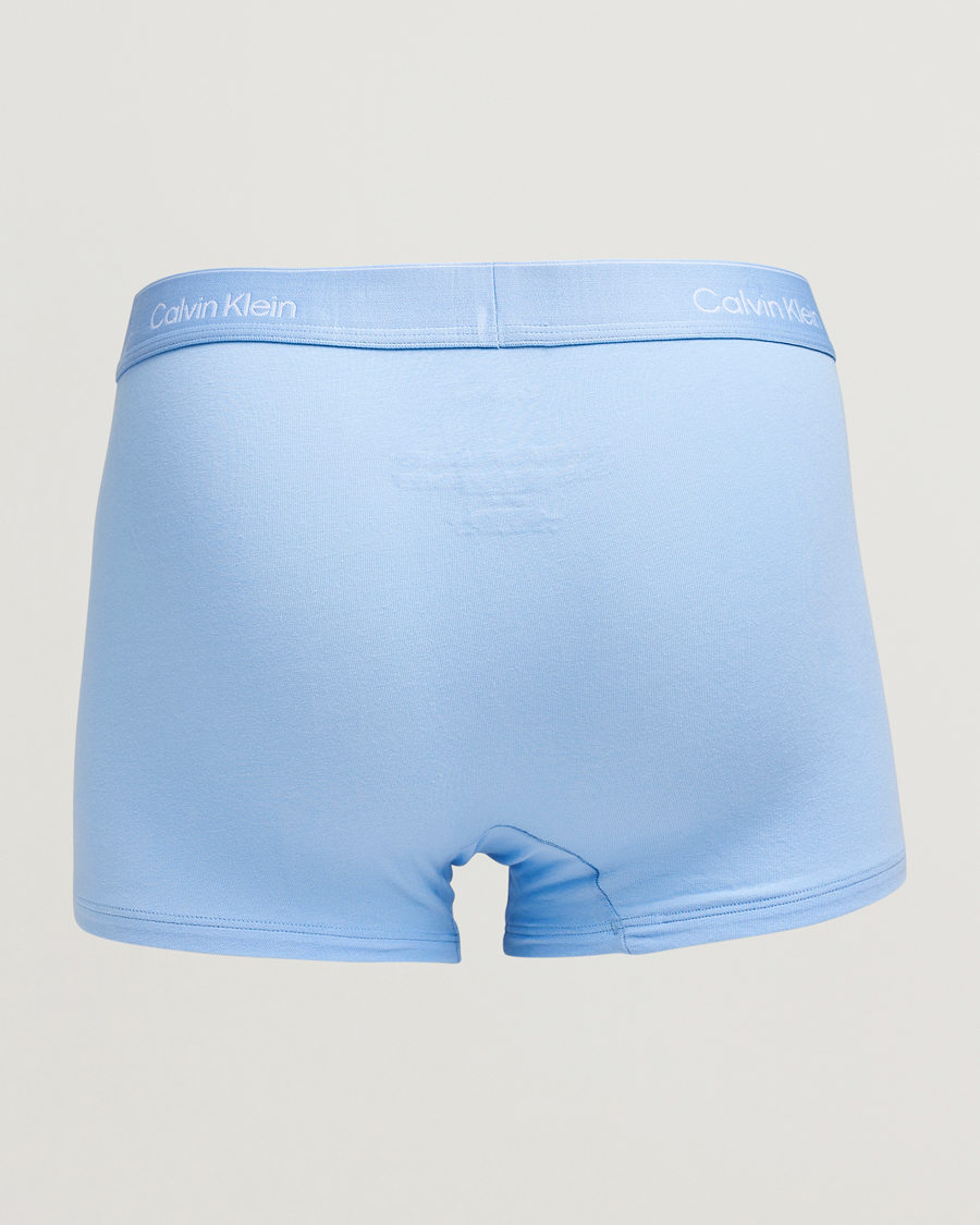 Herre | Undertøj | Calvin Klein | 3-Pack Icon Cotton Stretch Trunk Black/Blue/Green