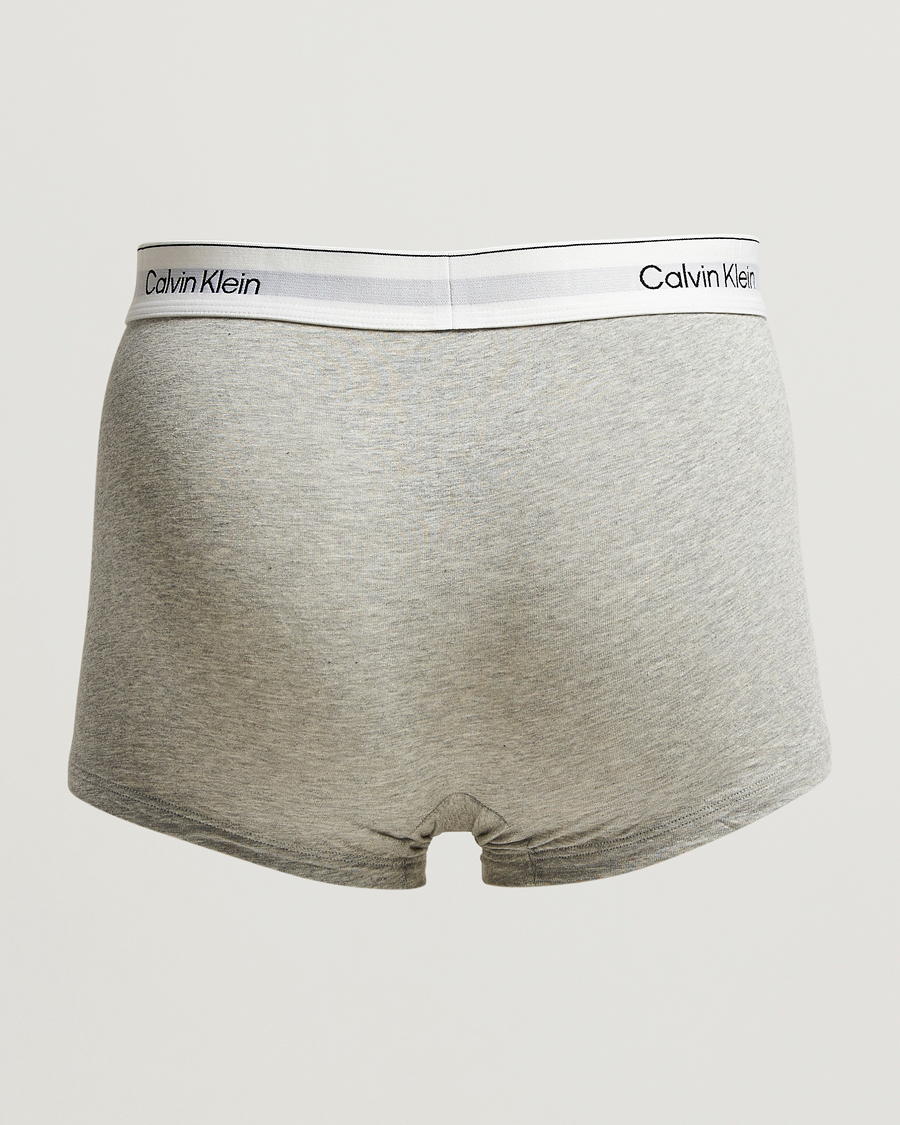 Herre | Undertøj | Calvin Klein | 5-Pack Icon Cotton Stretch Trunk Black/White/Grey
