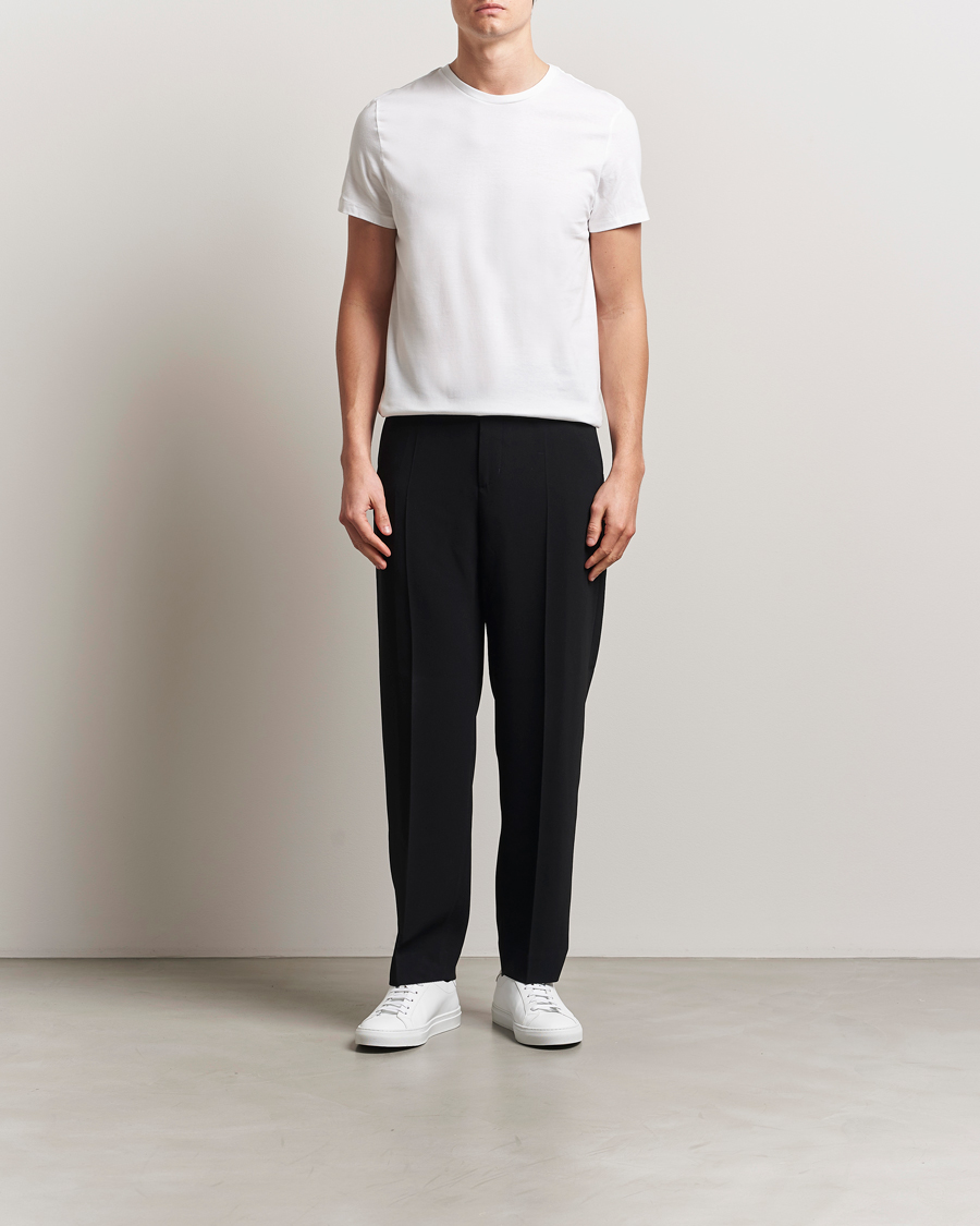 Herre | T-Shirts | Calvin Klein | 3-Pack Cotton Crew Neck T-Shirt White