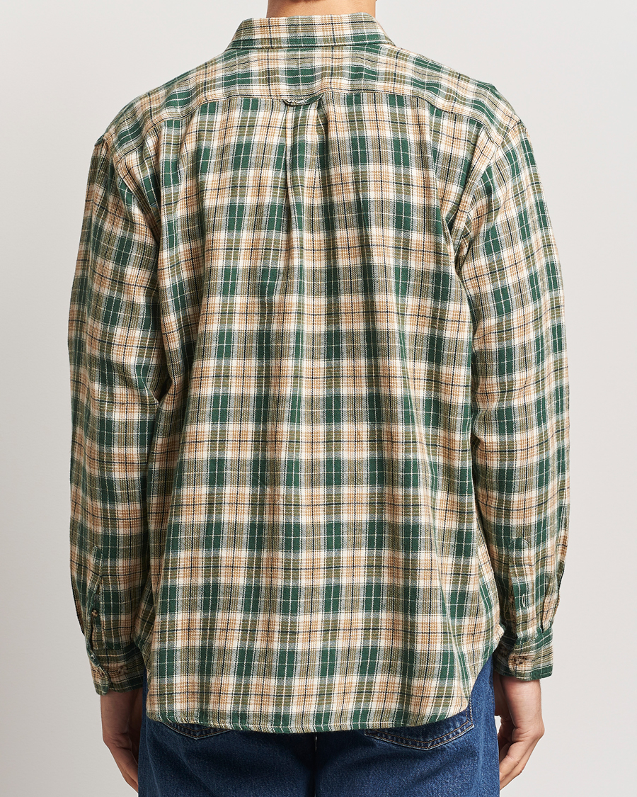 Herre | Skjorter | Nudie Jeans | Julian Checked Farmers Shirt Racing Green