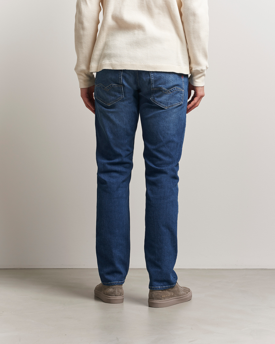 Herre | Jeans | Replay | Rocco Comfort Fit Stretch Jeans Dark Blue