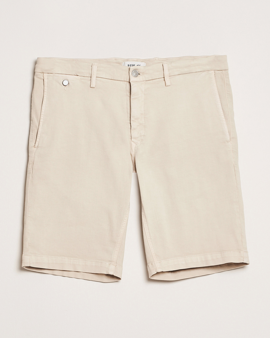 Herre | Shorts | Replay | Benni Hyperflex Shorts Alabster