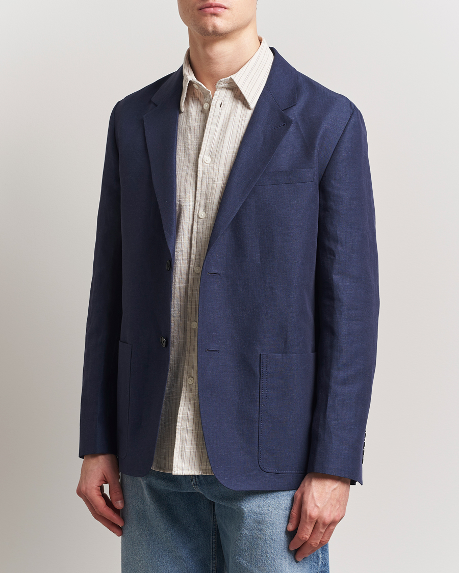 Herre | Blazere & jakker | Filippa K | Patch Pocket Blazer Navy