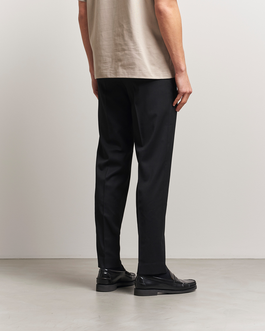 Herre | Bukser | Filippa K | Troy Tailored Drawstring Trousers Black