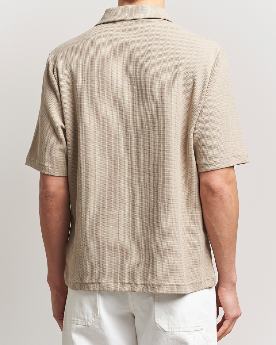 Herre | Polotrøjer | Filippa K | Cotton Jersey Polo Faded Khaki