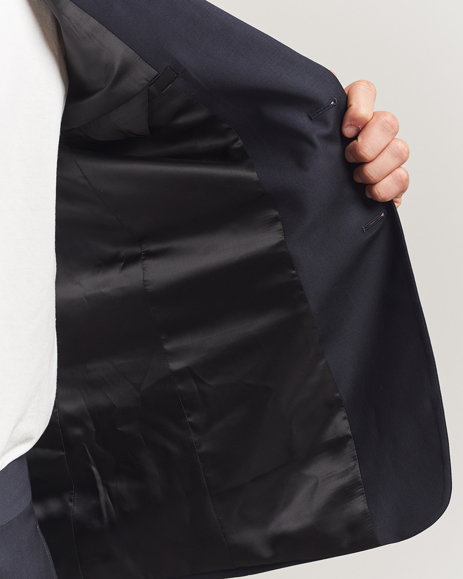 Herre | Blazere & jakker | Filippa K | Slim Wool Blazer Dark Navy