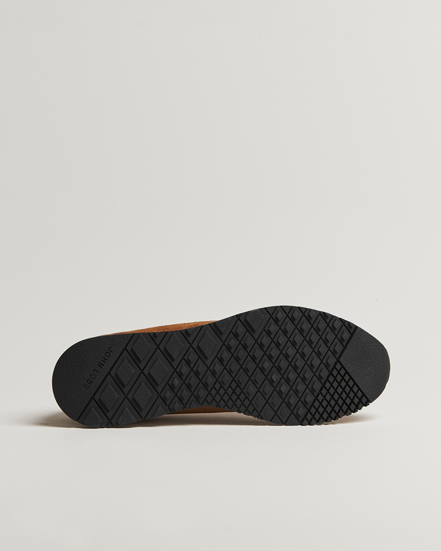 Herre | Sneakers | John Lobb | Foundry Luxury Running Sneakers Tobacco