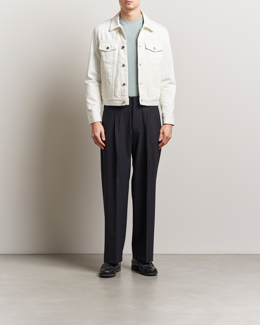 Herre | Jakker | Filippa K | Classic Jean Jacket Ecru Wash