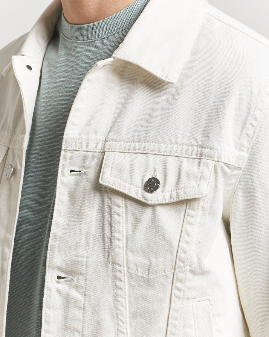 Herre | Jakker | Filippa K | Classic Jean Jacket Ecru Wash
