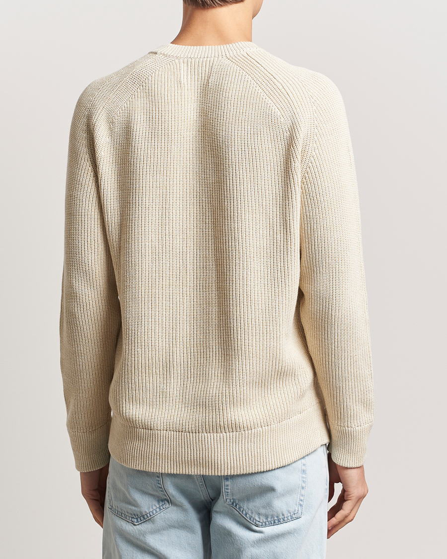 Herre | Trøjer | NN07 | Jacobo Cotton Knitted Sweater Ivory
