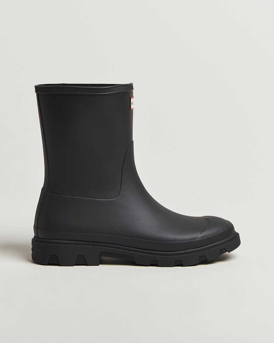 Herre | Galocher & Gummistøvler | Hunter Boots | Downpour Short Boot Black