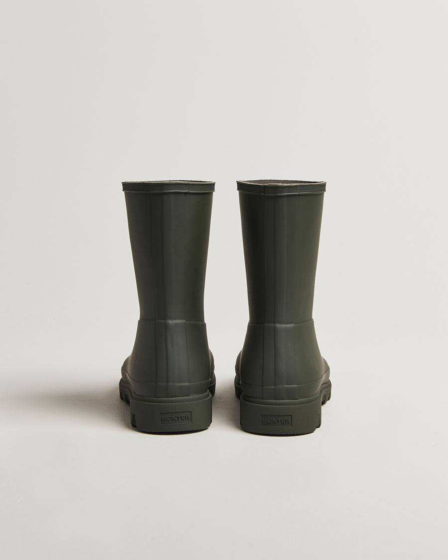 Herre | Galocher & Gummistøvler | Hunter Boots | Downpour Short Boot Dark Olive