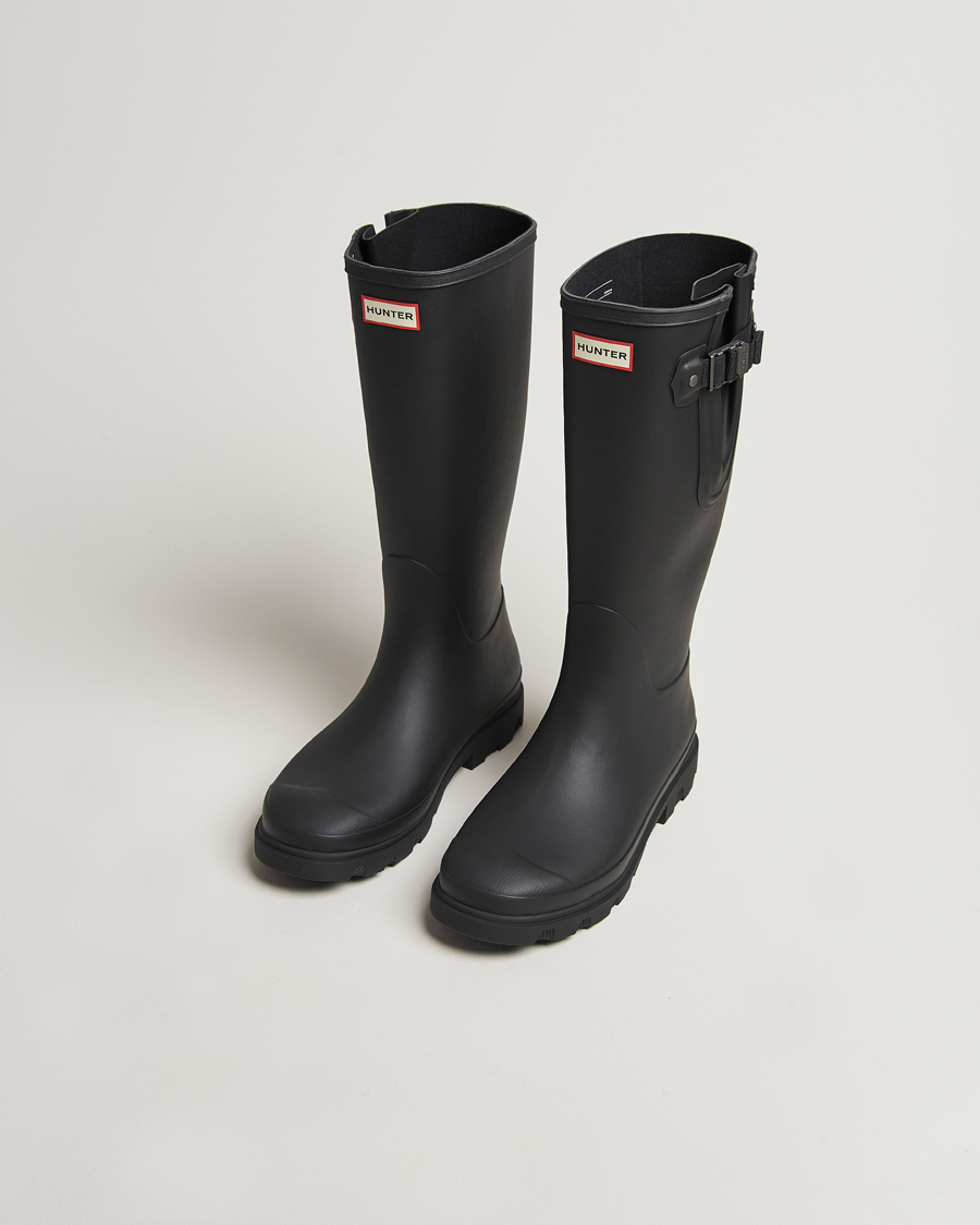 Herre | Galocher & Gummistøvler | Hunter Boots | Downpour Adjustable Boot Black