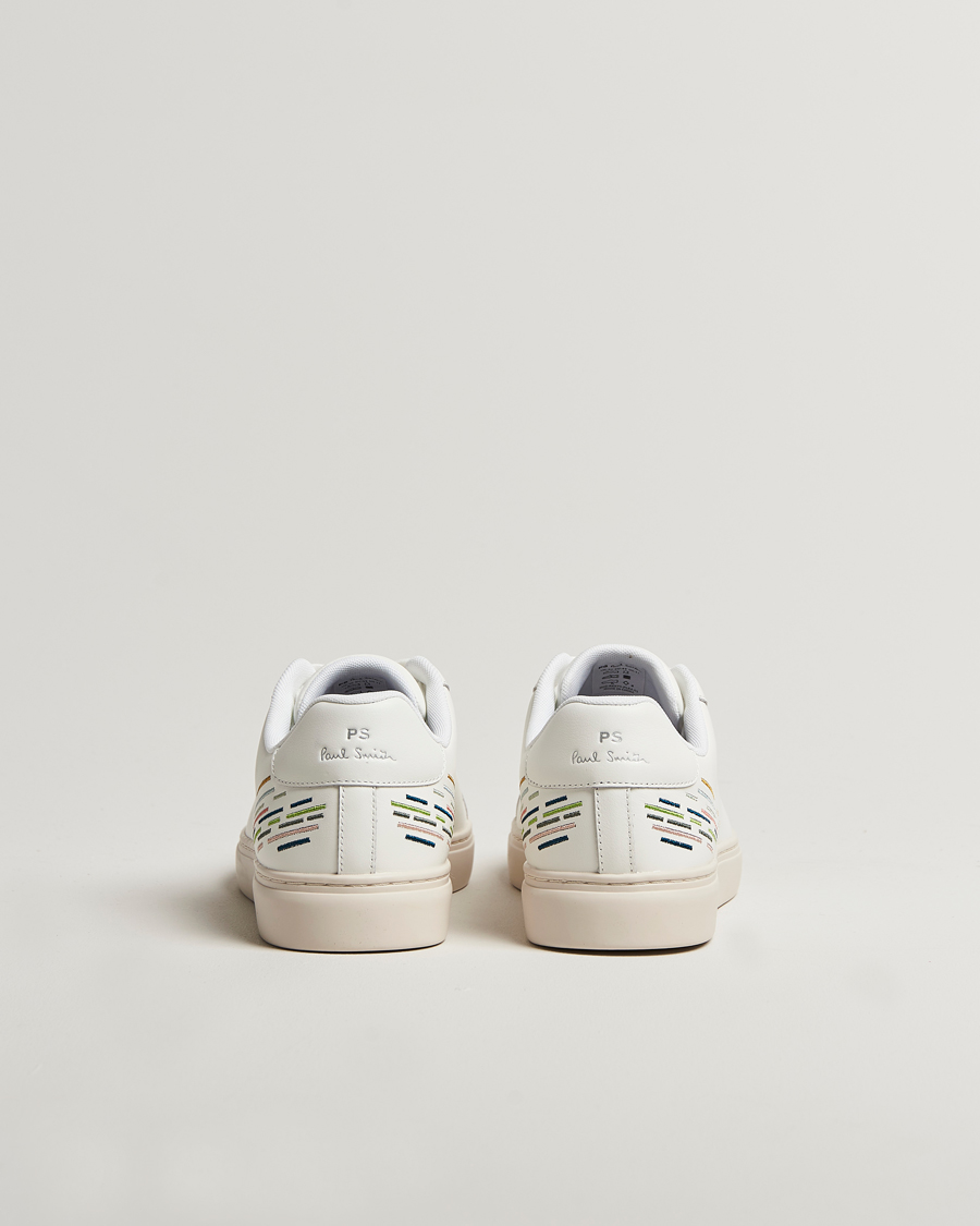 Herre | Sneakers | PS Paul Smith | Rex Embroidered Leather Sneaker White