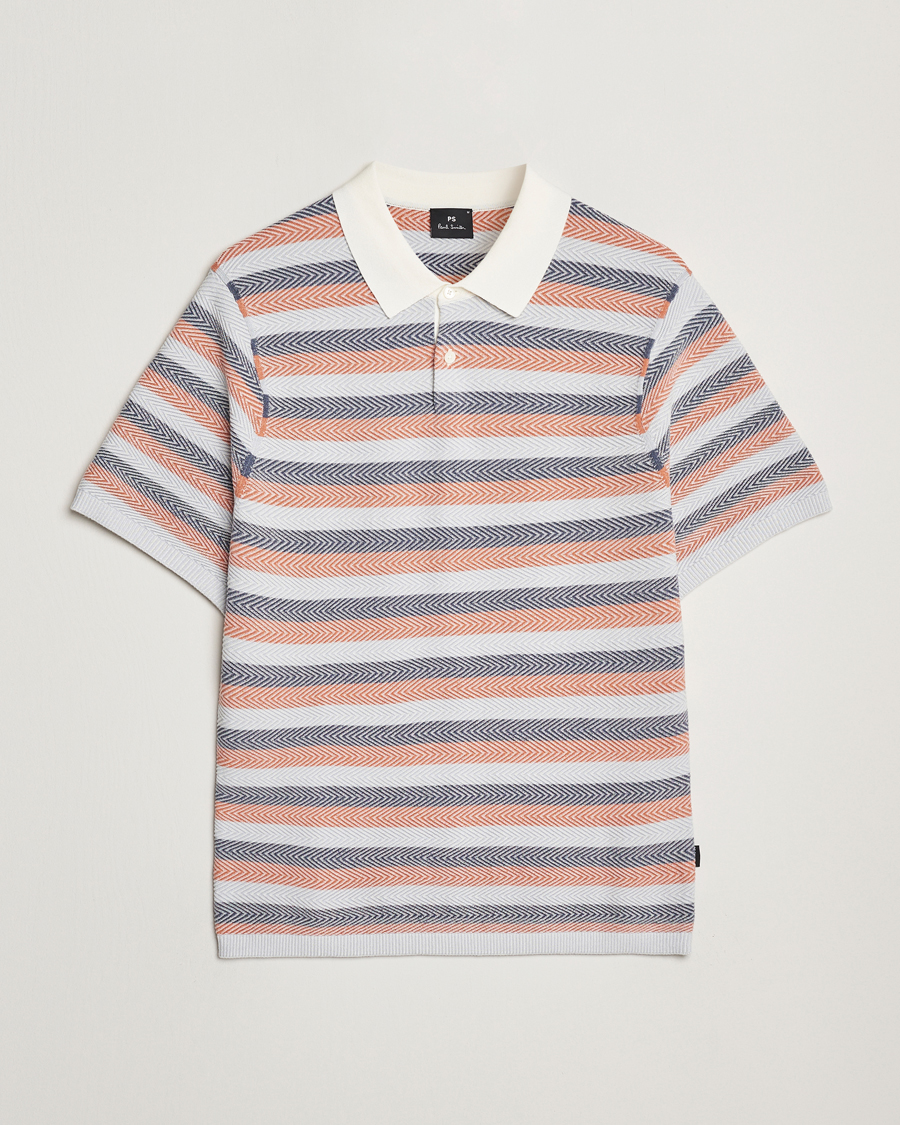 Herre | Polotrøjer | PS Paul Smith | Striped Knitted Polo Multi