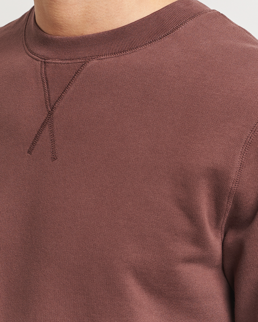 Herre | Trøjer | Sunspel | Loopback Sweatshirt Cocoa Brown